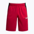 Under Armour Baseline 10In 600 ανδρικό σορτς μπάσκετ κόκκινο 1370220-600-LG 5