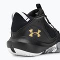 Under Armour Lockdown 6 παπούτσια μπάσκετ μαύρο/μαύρο/μεταλλικό χρυσό 9