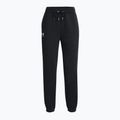 Under Armour Essential Fleece Joggers μαύρο/λευκό γυναικείο παντελόνι προπόνησης 5