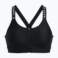 Under Armour Infinity High Bra Σουτιέν γυμναστικής με φερμουάρ μαύρο 1373860