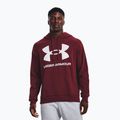 Ανδρικό φούτερ Under Armour Rival Fleece Big Logo HD καστανοκόκκινο φούτερ