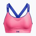 Under Armour Infinity High σουτιέν γυμναστικής ροζ 1351994 3