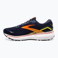 Brooks Ghost 15 ανδρικά παπούτσια για τρέξιμο peacoat/κόκκινο/κίτρινο 9