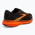 Brooks Ghost 15 ανδρικά παπούτσια για τρέξιμο μαύρο/κίτρινο/κόκκινο 10