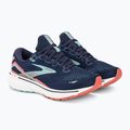 Brooks Ghost 15 γυναικεία παπούτσια για τρέξιμο peacoat/canal blue/rose 5