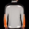 Ανδρικό φούτερ για τρέξιμο Brooks Run Visible 1/2 Zip 2.0 ecru/fluoro flash/black 5