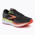 Ανδρικά παπούτσια για τρέξιμο Brooks Ghost 16 wide fit black/mandarin red/green