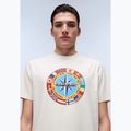 Ανδρικό Napapijri S-Dorees μπεζ dimity T-shirt 3