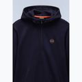 Ανδρικό φούτερ Napapijri B-Badge Half Zip Hooded blu marine 8