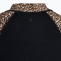 Γυναικείο μακρυμάνικο κολύμβησης Hurley Leopard Zip Front brown sugar 4