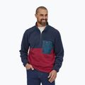 Ανδρικό Patagonia Microdini 1/2 Zip P/O fleece φούτερ κερί κόκκινο