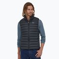 Ανδρικό Patagonia Down Sweater αμάνικο μαύρο