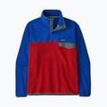 Ανδρικό Patagonia LW Synch Snap-T P/O τουριστικό κόκκινο fleece φούτερ 6