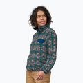 Γυναικείο φούτερ Patagonia LW Synch Snap-T P/O snow beam/pale periwinkle sweatshirt