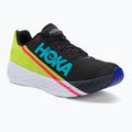 HOKA Rocket X μαύρο/απόγευμα primrose παπούτσια για τρέξιμο