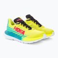 HOKA Mach 5 ανδρικά παπούτσια για τρέξιμο βραδινό primrose/scuba blue 4