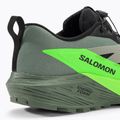 Ανδρικά αθλητικά παπούτσια τρεξίματος Salomon Sense Ride 5 μαύρο/λαυρένιο στεφάνι/πράσινο γκέκο 10