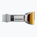 Γυαλιά σκι Salomon S/View ημιδιαφανή παγωμένα/ml μεσαία κόκκινα 8