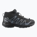 Παιδικά παπούτσια πεζοπορίας Salomon XA PRO V8 Mid WP black/neptune/alaskan blue 9