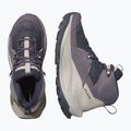 Γυναικεία παπούτσια πεζοπορίας Salomon Elixir Mid GTX nine iron/shark/silver cloud 13