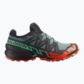 Salomon Speedcross 6 GTX ανδρικά αθλητικά παπούτσια για τρέξιμο north atlantic/black/cherry tomato 8