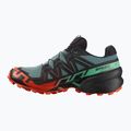 Salomon Speedcross 6 GTX ανδρικά αθλητικά παπούτσια για τρέξιμο north atlantic/black/cherry tomato 9