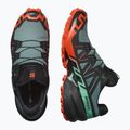 Salomon Speedcross 6 GTX ανδρικά αθλητικά παπούτσια για τρέξιμο north atlantic/black/cherry tomato 12