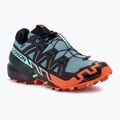 Salomon Speedcross 6 GTX ανδρικά αθλητικά παπούτσια για τρέξιμο north atlantic/black/cherry tomato 2