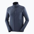 Ανδρικό φούτερ trekking Salomon Lightwarm Full Zip μπλε νύχτες 7