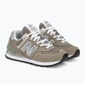 New Balance γυναικεία παπούτσια WL574 γκρι 5