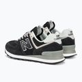 New Balance γυναικεία παπούτσια WL574 μαύρο 4