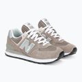 New Balance ML574 γκρι ανδρικά παπούτσια 4