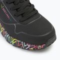 Παιδικά παπούτσια SKECHERS Uno Lite Lovely Luv black/multicolor 7