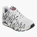 Γυναικεία παπούτσια SKECHERS JGoldcrown Uno Spread The Love white/black/gray 8