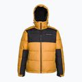 Ανδρικό Columbia Pike Lake II Hooded ακατέργαστο μέλι/καρχαρία πουπουλένιο μπουφάν με κουκούλα 7