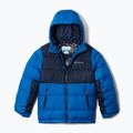 Columbia Pike Lake II Hooded bright indigo/collegiate navy παιδικό πουπουλένιο μπουφάν με κουκούλα