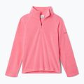 Columbia Glacial Fleece camellia rose παιδικό φούτερ για πεζοπορία