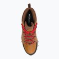 Columbia Peakfreak II Mid Outdry Leather Elk/μαύρες ανδρικές μπότες πεζοπορίας 8