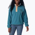 Columbia Helvetia Cropped 1/2 cloudburst/canoe γυναικείο fleece φούτερ