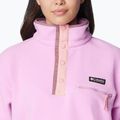 Columbia Helvetia Cropped 1/2 cosmos/salmon rose/fig γυναικείο fleece φούτερ για γυναίκες 4