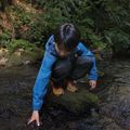 Columbia Rainy Trails II Fleece παιδικό μπουφάν βροχής mountain blue/ collegiate navy slub 8