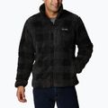 Ανδρικό Columbia Winter Pass Printed Fleece φούτερ μαύρο καρό