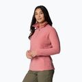 Γυναικείο φούτερ φλις Columbia Glacial IV 1/2 Zip pink agave 4