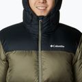 Columbia Puffect II Hooded πέτρινο πράσινο/ μαύρο ανδρικό πουπουλένιο μπουφάν με κουκούλα 6