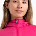 Icebreaker γυναικείο μπουφάν πεζοπορίας Quantum III Zip Hood tempo/electron pink/cb 4