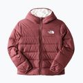 Παιδικό πουπουλένιο μπουφάν The North Face Printed Revrs North Down Hooded ροζ NF0A7WOY6R41