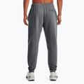 Under Armour Essential Fleece Joggers ανδρικό παντελόνι προπόνησης pitch gray medium heather/white 3