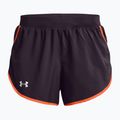 Under Armour Fly By 2.0 γυναικεία βερμούδα τρεξίματος μοβ και πορτοκαλί 1350196-541 4