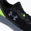 Under Armour Surge 3 ανδρικά παπούτσια για τρέξιμο μαύρο-πράσινο 3024883 9