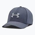 Under Armour Blitzing ανδρικό καπέλο μπέιζμπολ γκρι/μπλε του λιμανιού